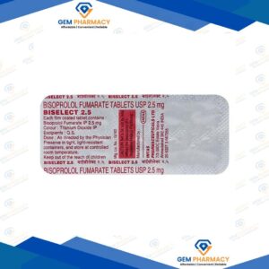 Biselect 2.5mg Tablet 10'S