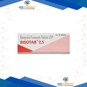 BISOTAB 2.5mg Tablet 10's