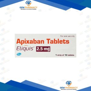 Eliquis 2.5mg Tablet 10'S