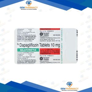 GLUCRETA 10mg Tablet 10's