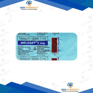 Meloset 3mg Tablet 10'S
