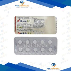 Nebicip 2.5mg Tablet 10'S